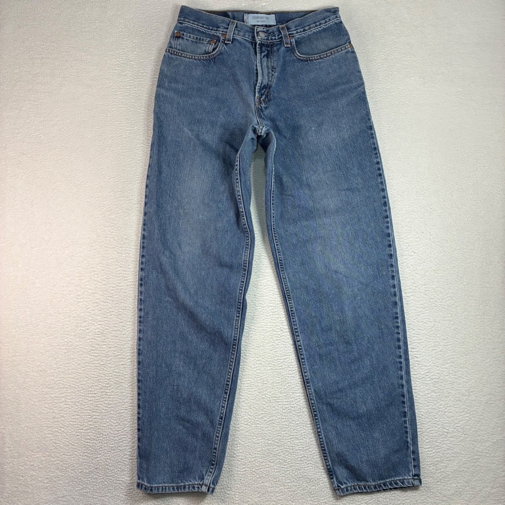 Vintage Levis 560 Comfort Fit Jeans Men 31x34 Blue Faded Relaxed Taper Loose Y2K
